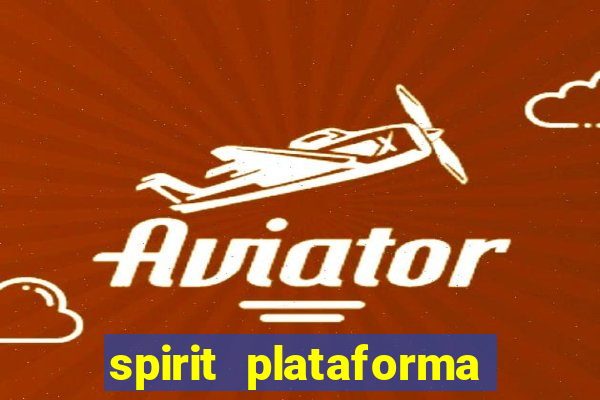 spirit plataforma de jogos